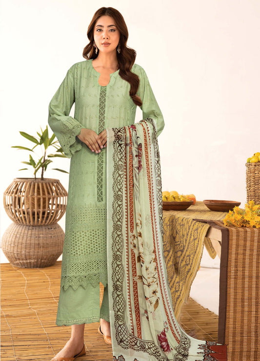 Meeram by Johra Chikankari Lawn Unstitched 3Pcs