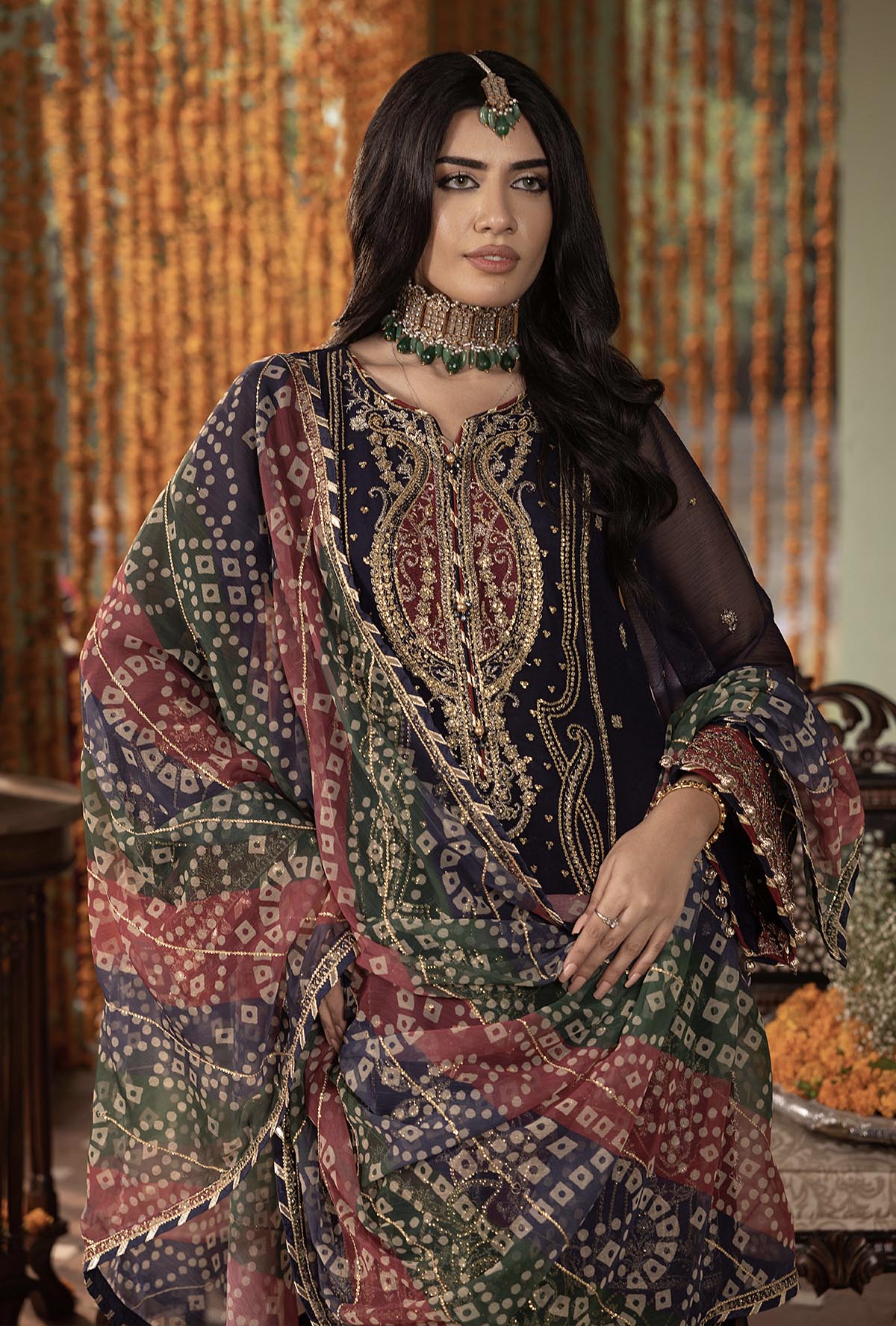 Rang-E-Mehfil Festive Unstitched Chiffon 3pcs
