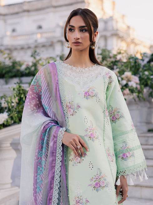 Ivy Bloom Printkari By Parishay Primium Printed Lawn Unstitched 3pcs - Jotey