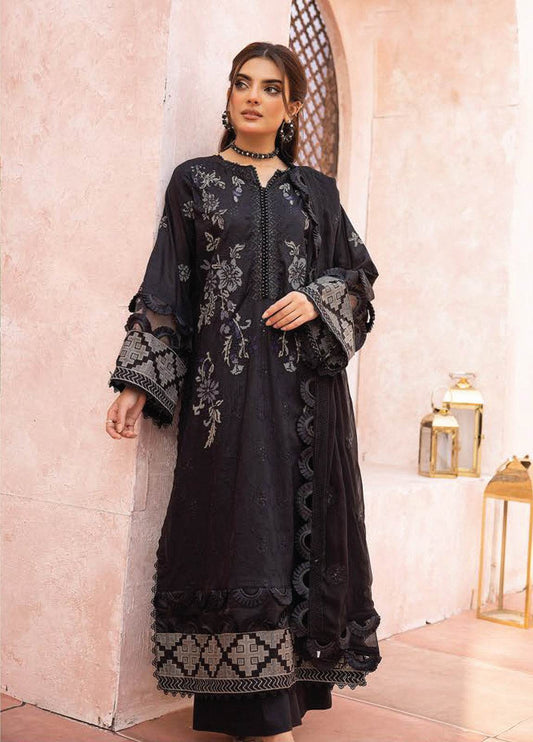 Mahrukh By Riaz Arts Embroidered Lawn 3pcs - Jotey