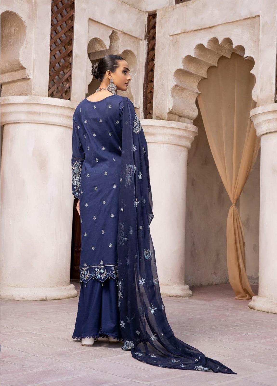 KHOOBSURAT Aventus Swiss Unstitched 3pcs - Jotey