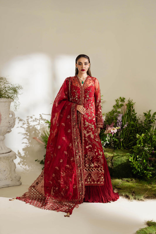 ZOYA & FATIMA REEM Festive Unstitched 4pcs - Jotey