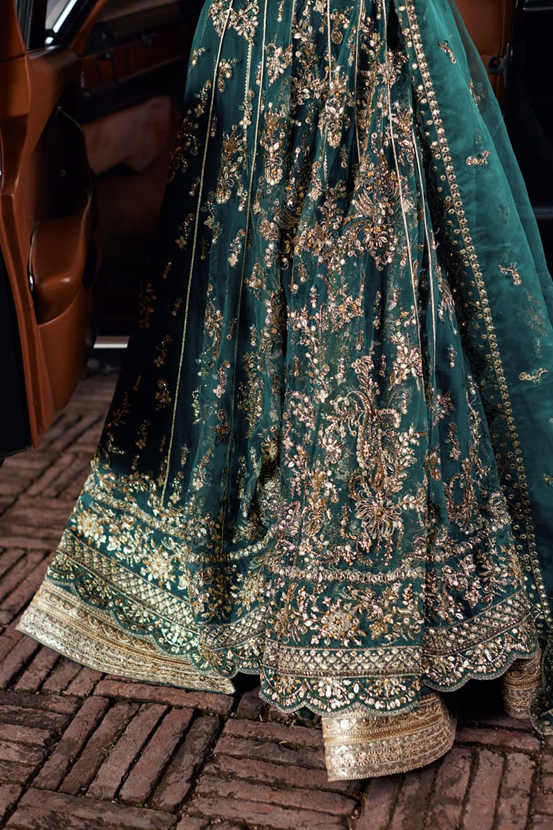 Qalamkar Sadmani Luxury Formals Unstitched 3pcs