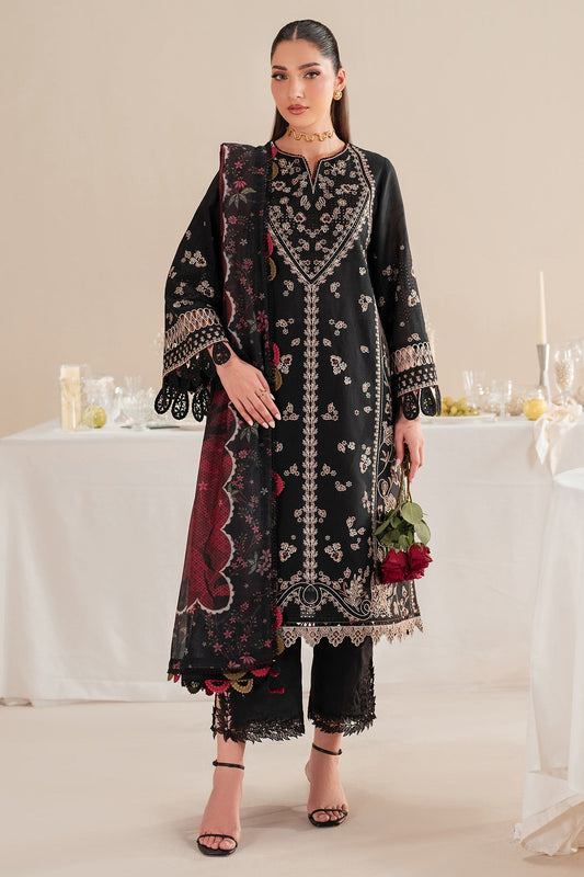 Iris By Jazmin Embroidered Luxury Lawn Unstitched 3pcs