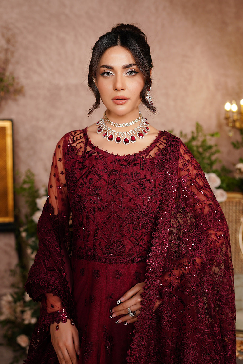 Aarzu Luxury Embroidered Vol-03 Unstitched 3Pcs