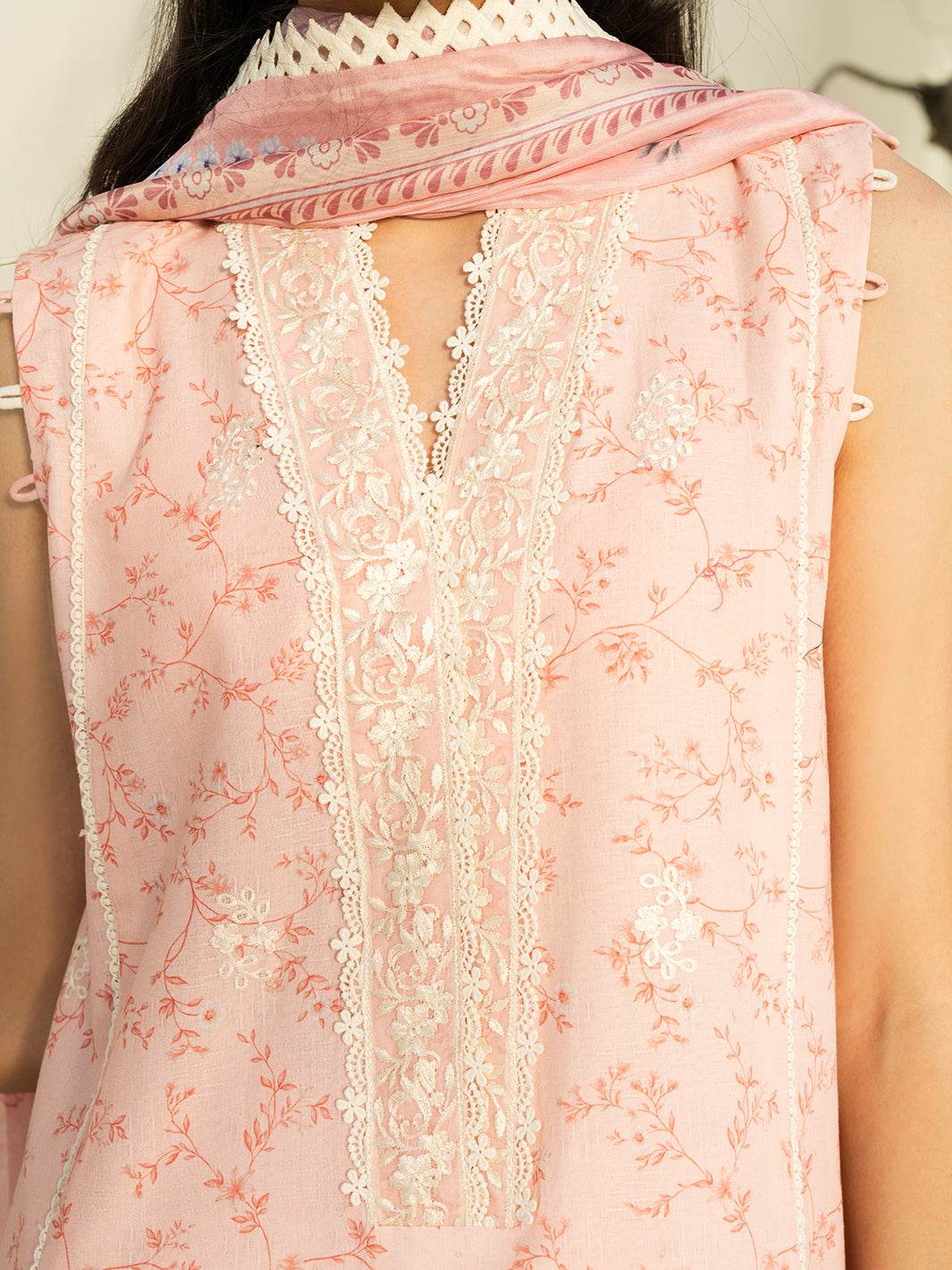 F&F Prints By Faiza Faisal Digital Printed Unstitched Lawn 3pcs - Jotey