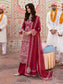 Husn Jahan By Mahnur Embroidered Luxury Lawn Unstitched 3pcs - Jotey