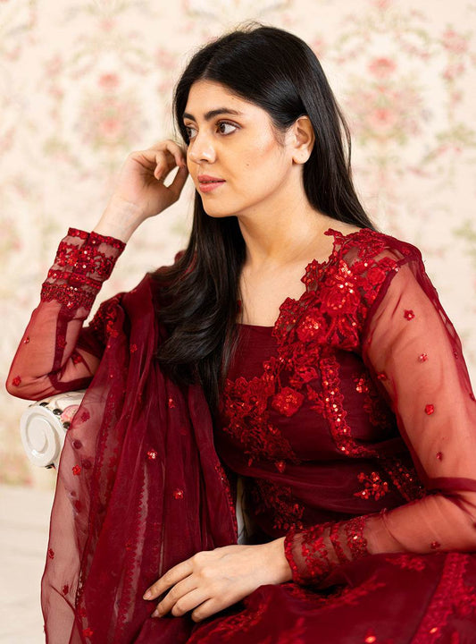 Zainab Chottani Wedding Festive Unstitched 3pcs - Jotey