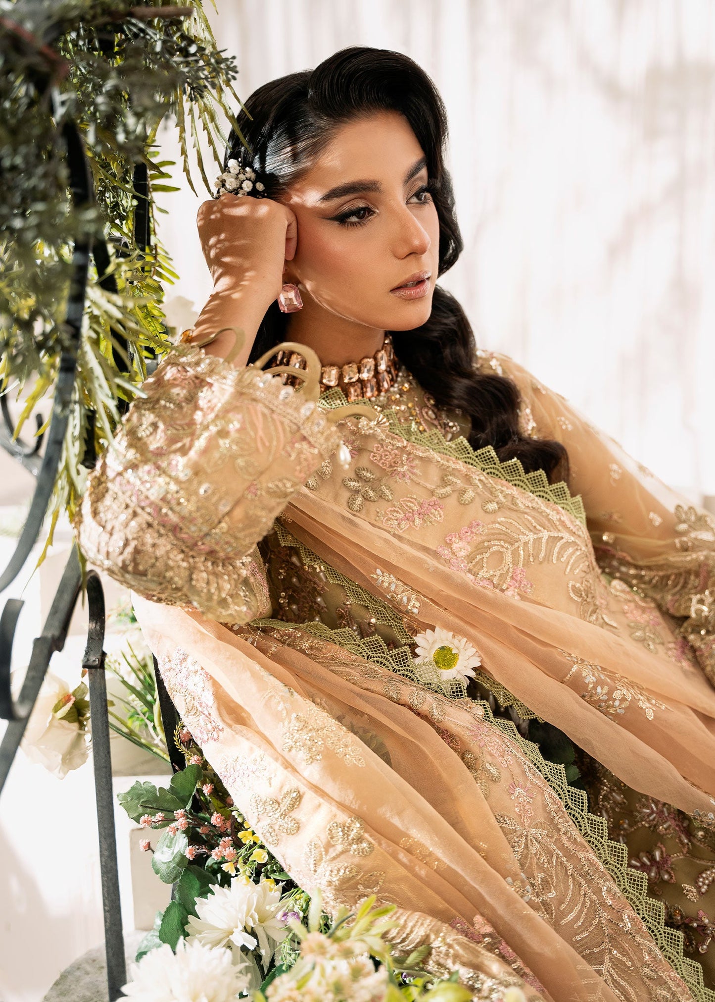 INAYAT Luxury Wedding Formals Unstitched 3pcs
