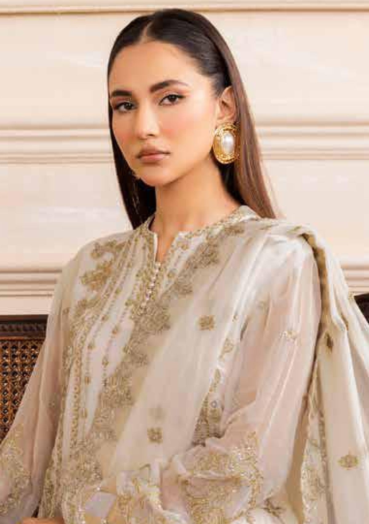Emira By Freesia Luxury Embroidered Unstitched 3pcs