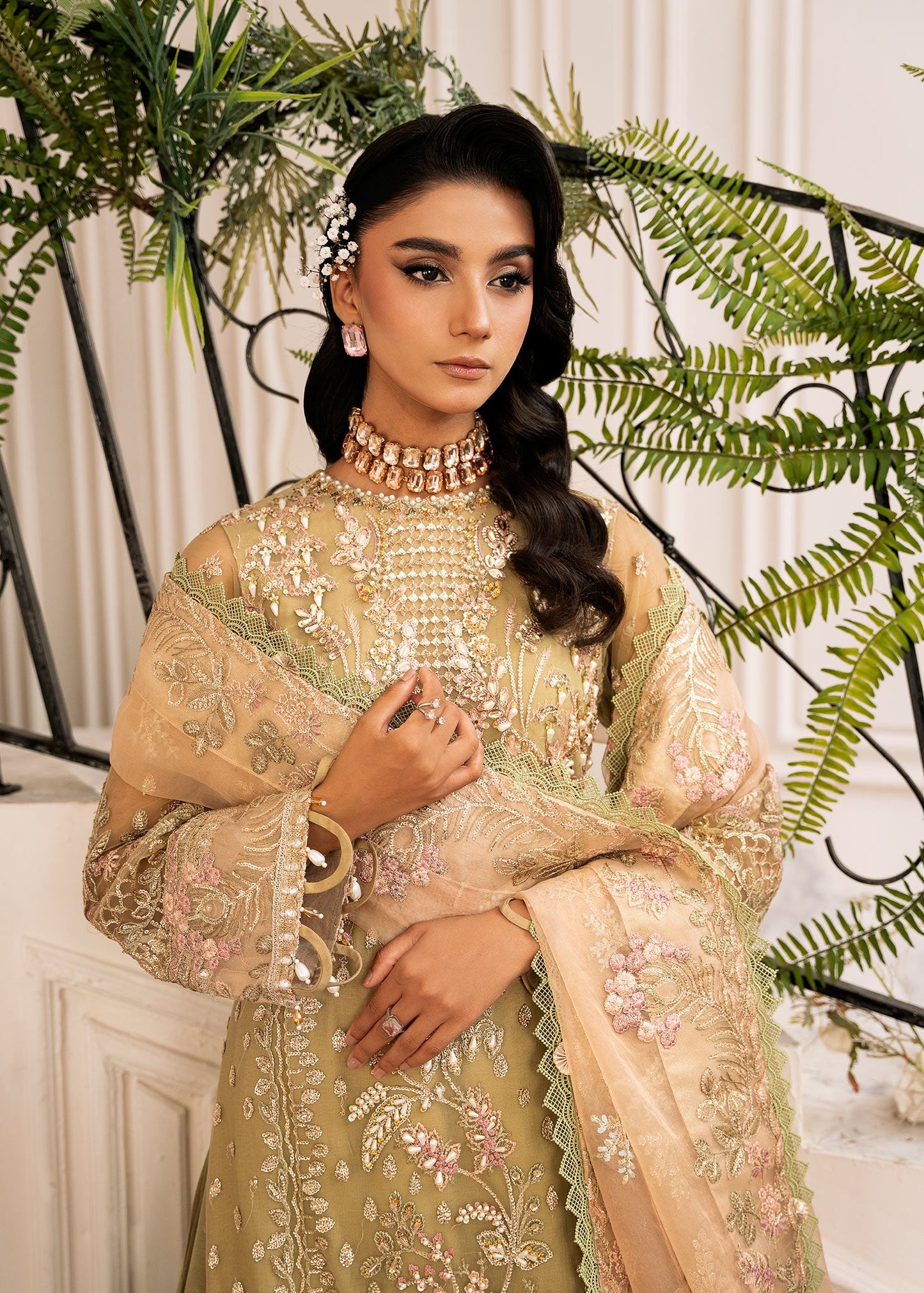 INAYAT Luxury Wedding Formals Unstitched 3pcs