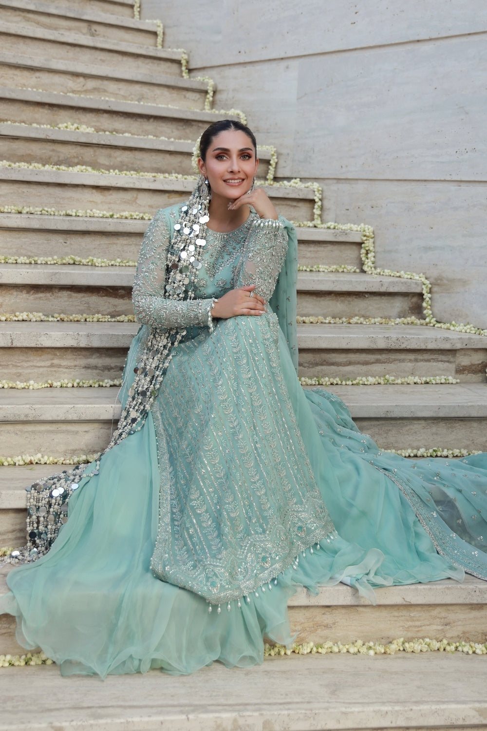 Gulmina Embroidered Chiffon Unstitched 4 Piece