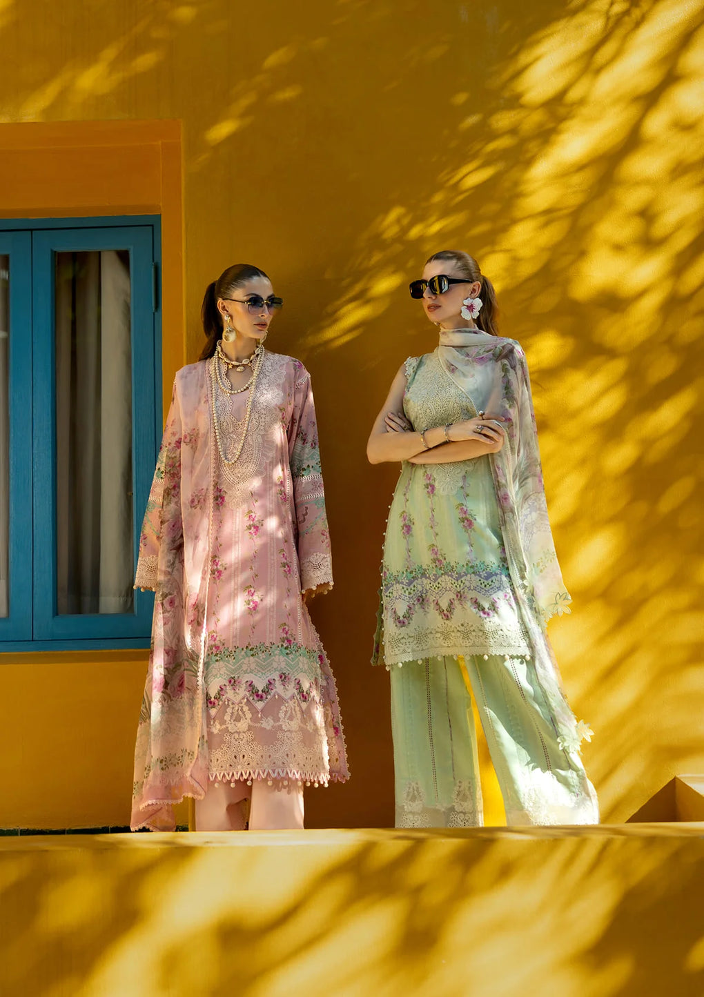 Elaf Premium Signature Embroidered Lawn Unstitched 3pcs