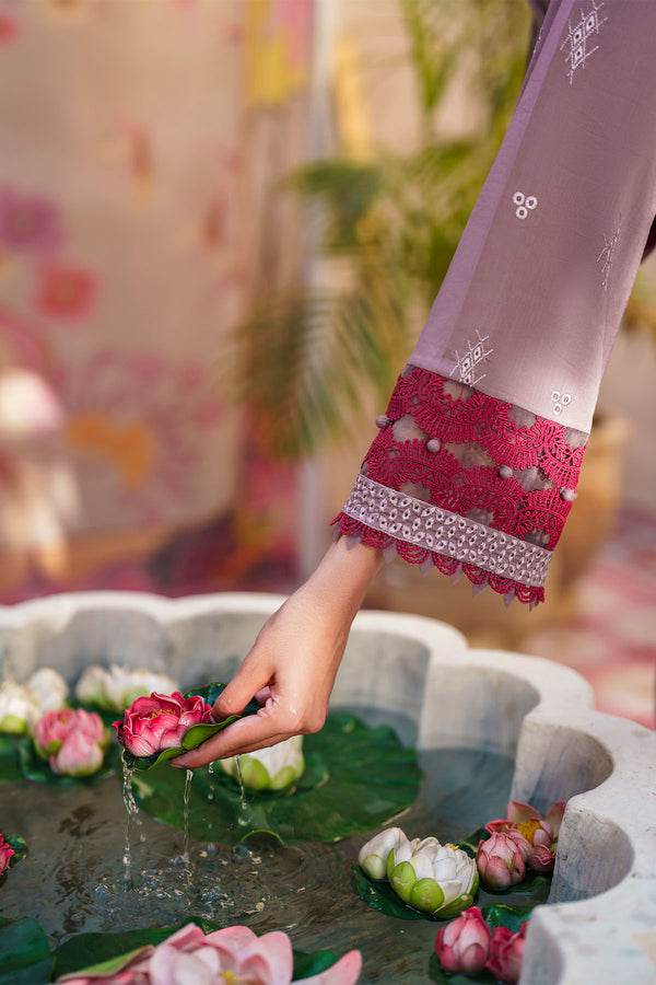 Nureh Dhoop Kinaray Embroidered Chikankari Lawn 3pcs - Jotey