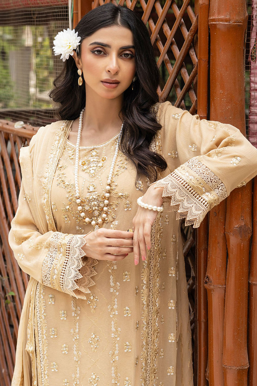 SOHA By Noori Stitched Chiffon Luxury 3pcs