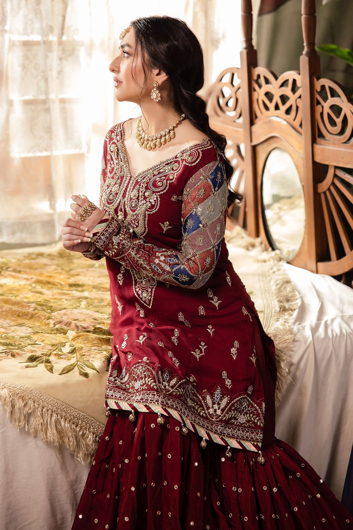 Alfaaz Embroidered Luxury Festive Edition Unstitched 3pcs