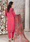 Rimal Vol-12 Embroidered & Sequence Work Lawn Unstitched 3pcs