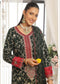 Darshan By Bin Hameed Luxury Embroidered Chiffon Semi-Stitched 3 Piece