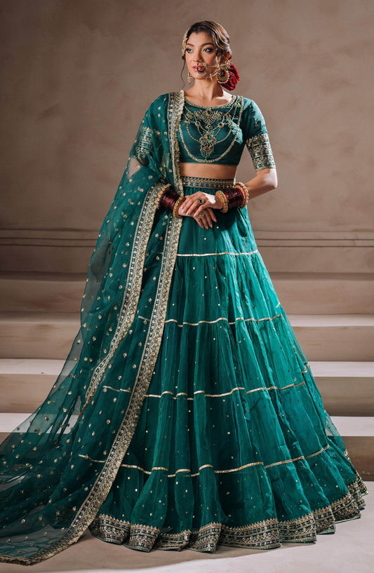 Zevk By Bushra Paracha Luxury Unstitched 3pcs - Jotey