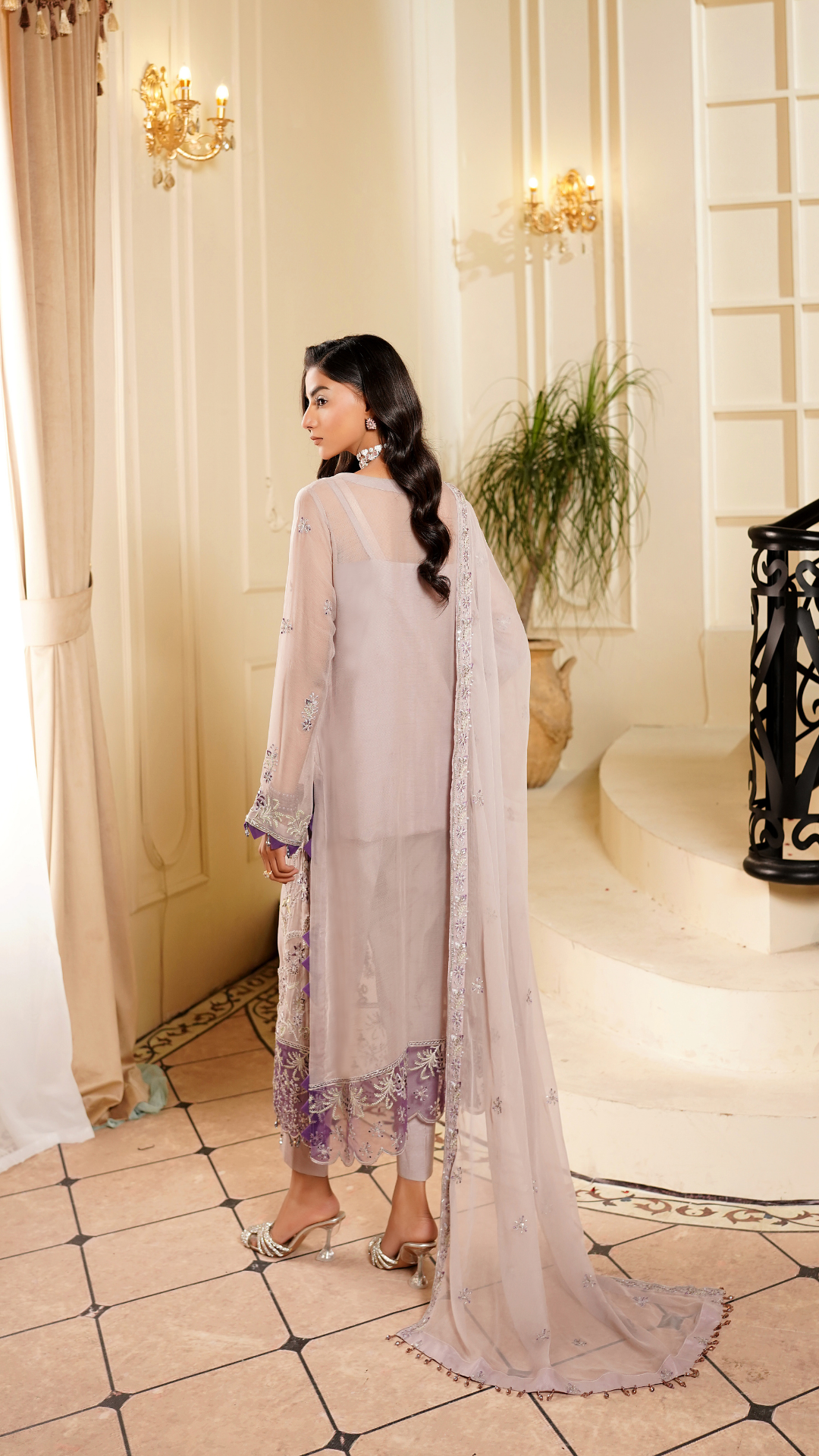 Farmaish By Zebtan Vol 7 Embroidered Chiffon Unstitched 3pcs