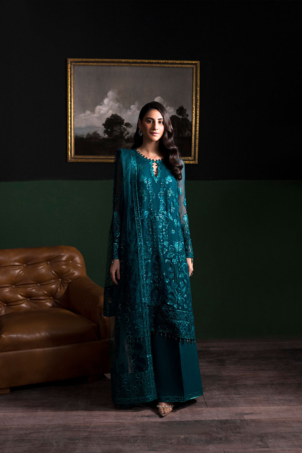 La Regina By Seraph Organza Unstitched 3pcs