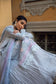 Zoha By Ansab Jahangir Embroidered Luxury Lawn'25 Unstitched 3pcs
