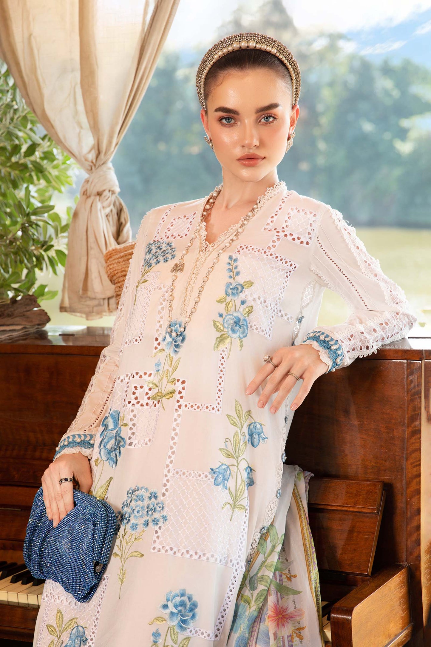 M. Prints By Maria B. Lawn Vol-25 Printed Unstitched 3pcs