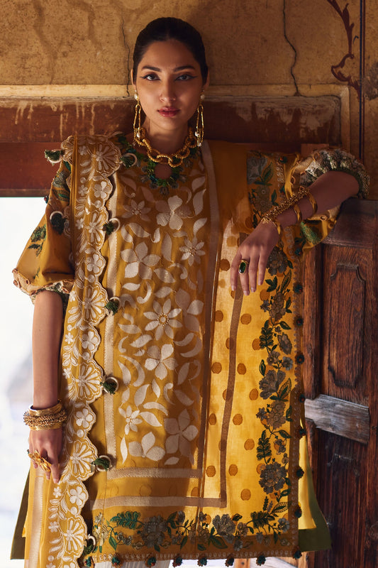 Elan Embroidered Lawn Unstitched 3pcs