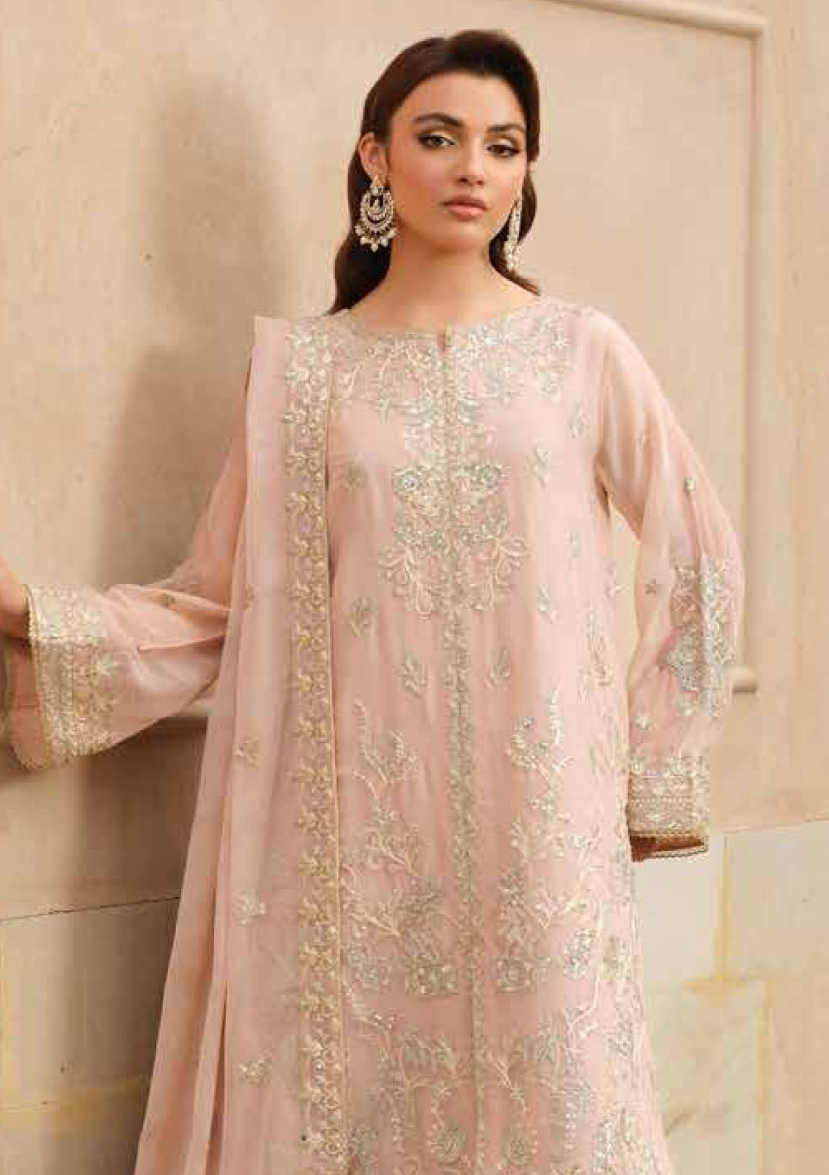 Emira By Freesia Luxury Embroidered Unstitched 3pcs