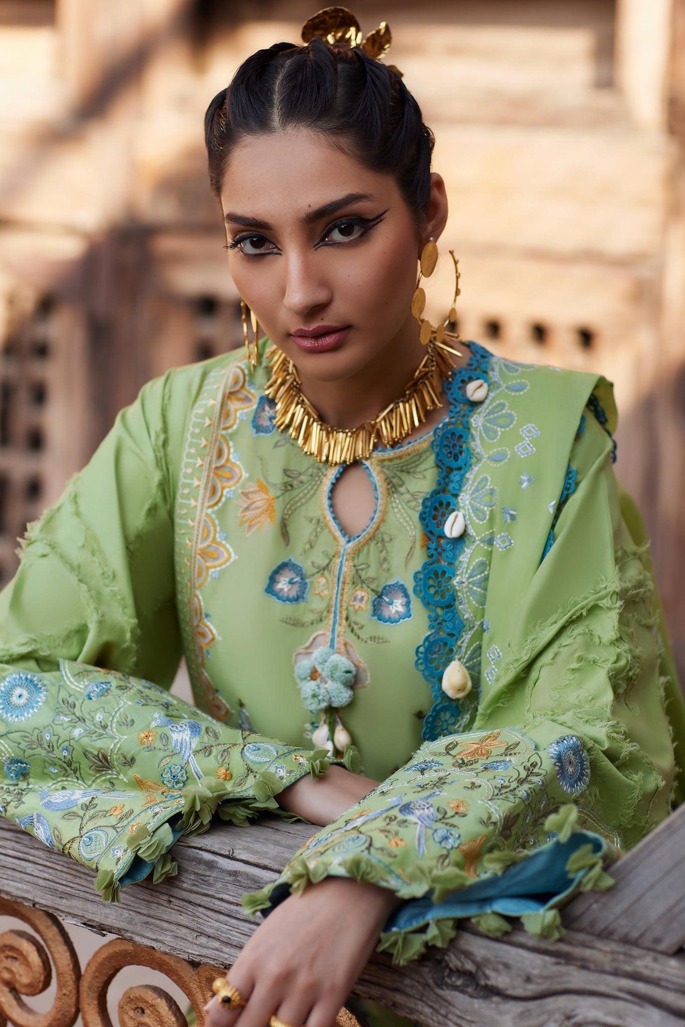 Elan Embroidered Lawn Unstitched 3pcs