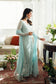 Azure Luxe'25 Embroidered Chiffon Unstitched 3pcs - Jotey
