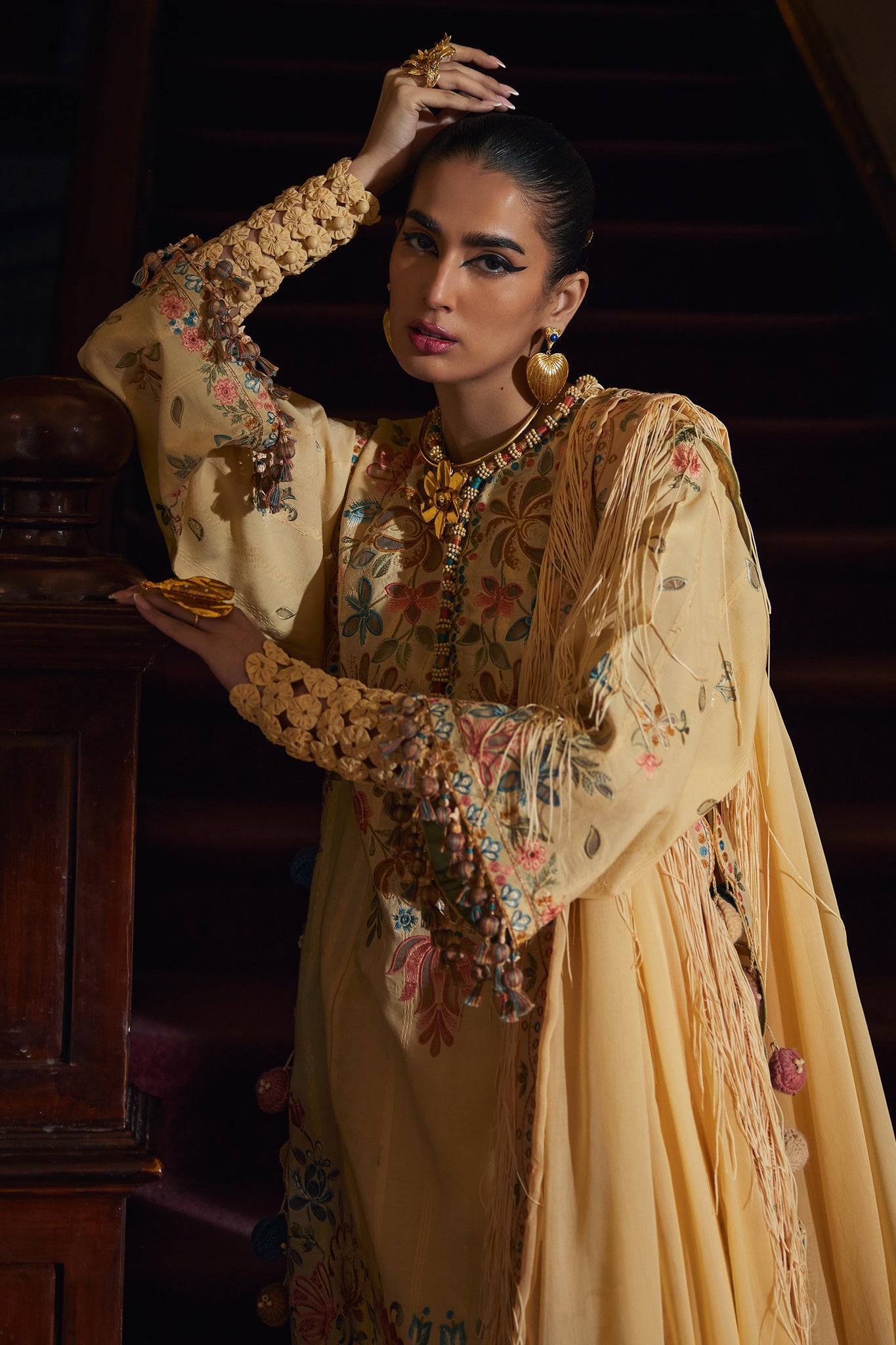 Elan Embroidered Lawn Unstitched 3pcs
