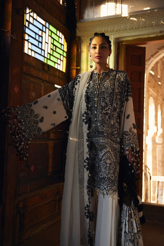 Elan Embroidered Lawn Unstitched 3pcs