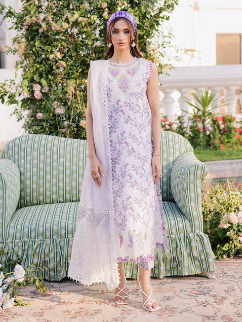 Ivy Bloom Printkari By Parishay Primium Printed Lawn Unstitched 3pcs - Jotey