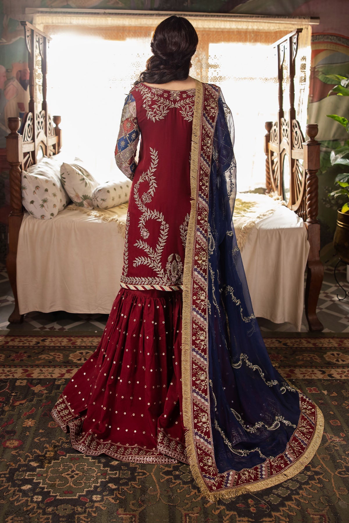 Alfaaz Embroidered Luxury Festive Edition Unstitched 3pcs