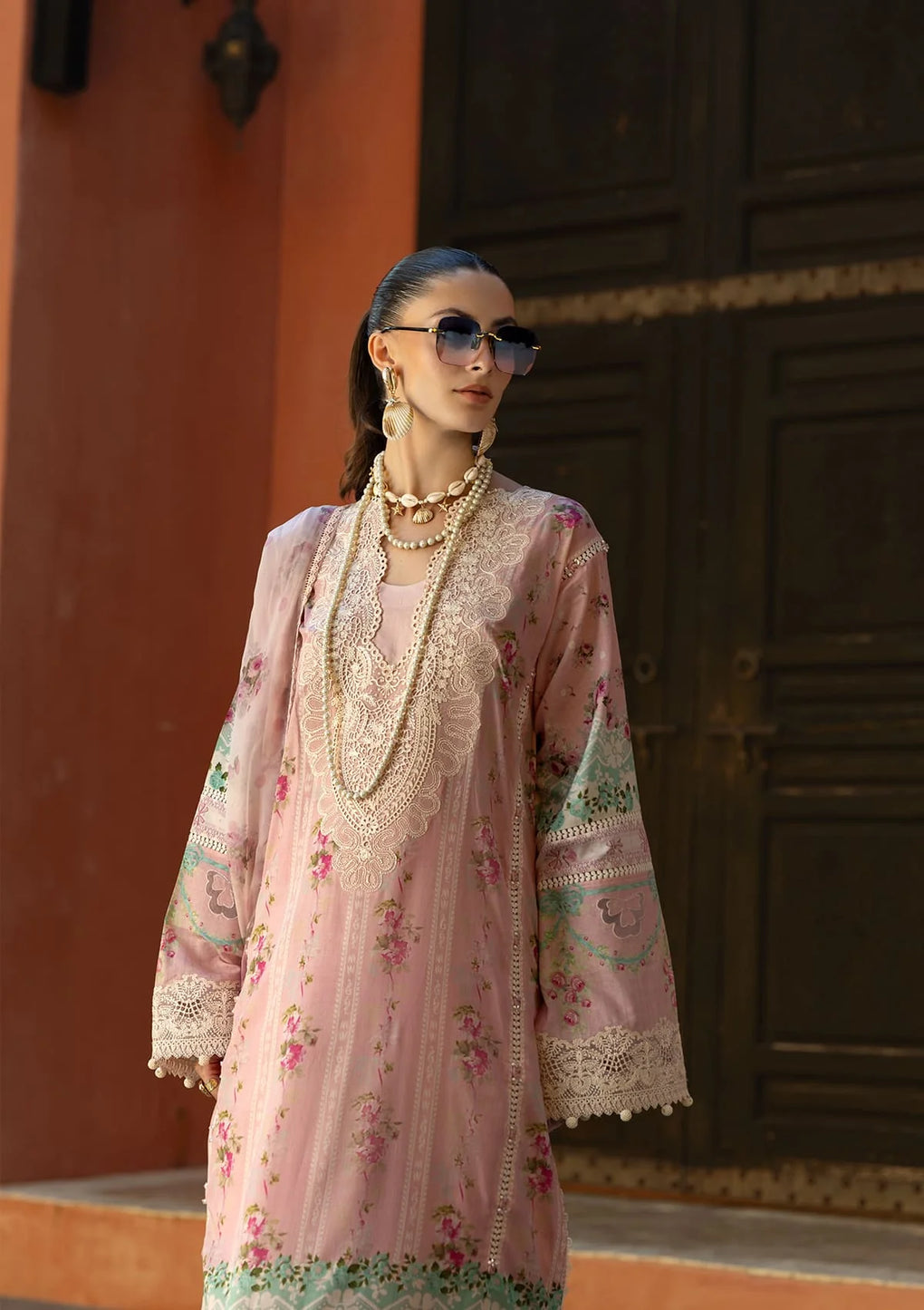 Elaf Premium Signature Embroidered Lawn Unstitched 3pcs
