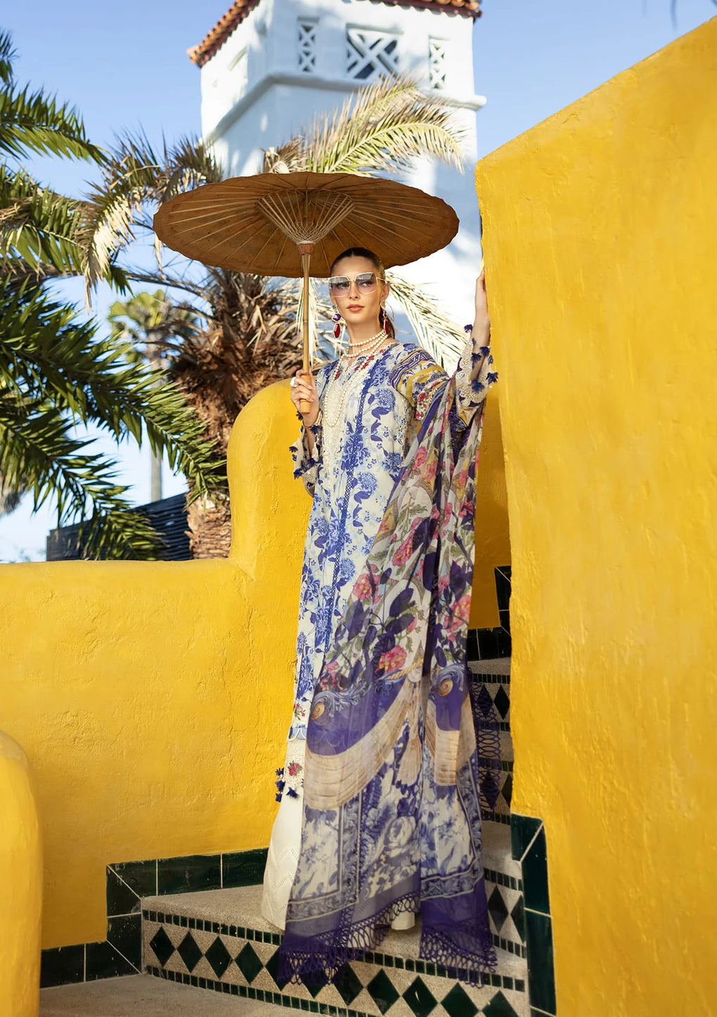 Elaf Premium Signature Embroidered Lawn Unstitched 3pcs