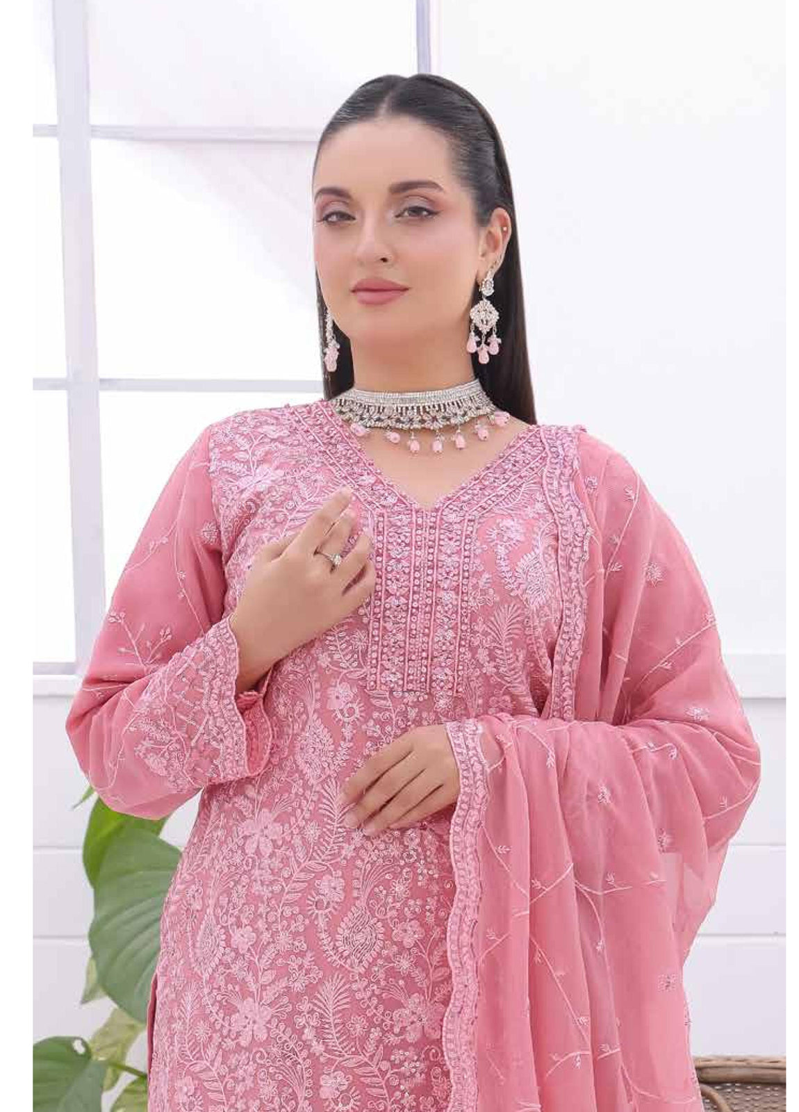 Breeze By Bin Hameed Luxury Embroidered Chiffon Unstitched 3Pcs