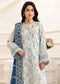 Shamna By Johra Embroidered Chikankari Printed Lawn Unstitched 3Pcs