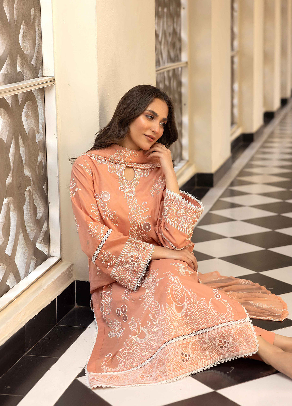 Khoobsurat Lawnkari Embroidered Lawn Unstitched 3pcs