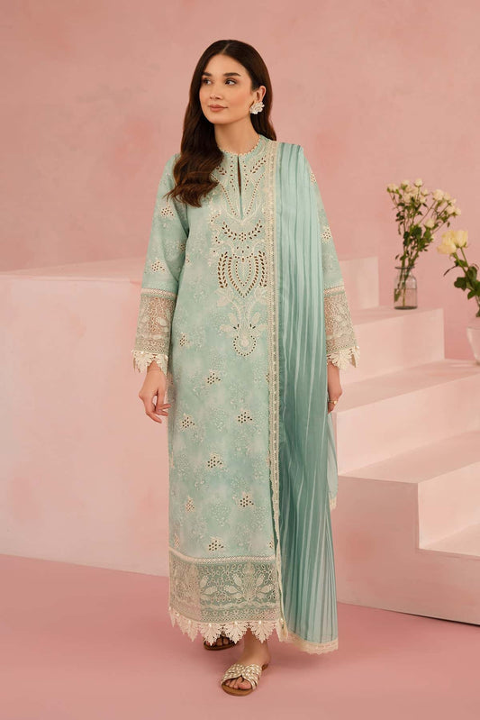 Floral Charm By Afrozeh Embroidered Lawn Unstitched 3pcs