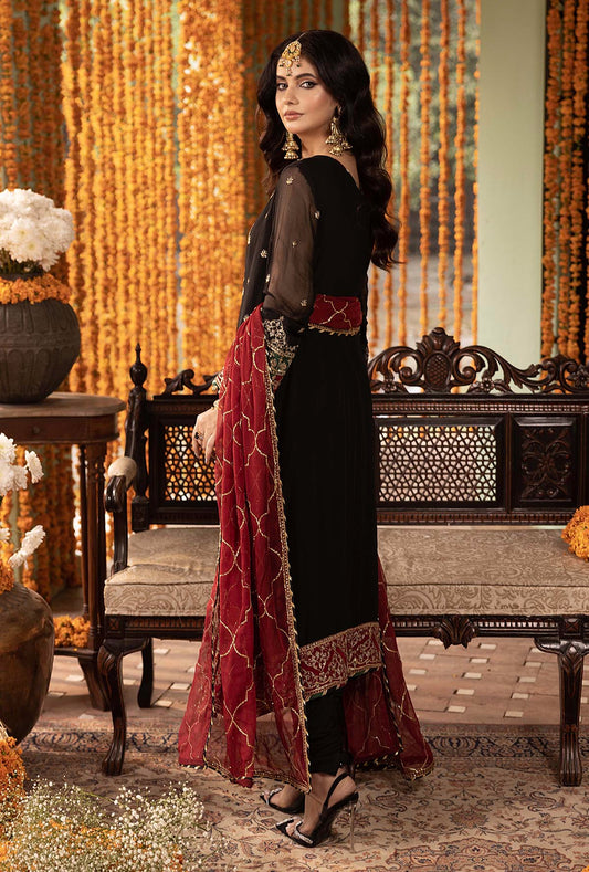 Rang-E-Mehfil Festive Unstitched Chiffon 3pcs