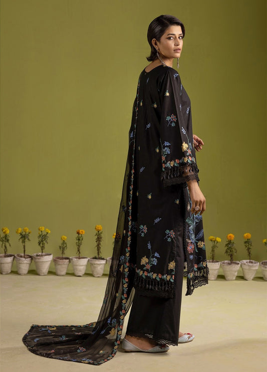 Gul-E-Bahaar By Khoobsurat Embroidered Lawn Unstitched 3pcs