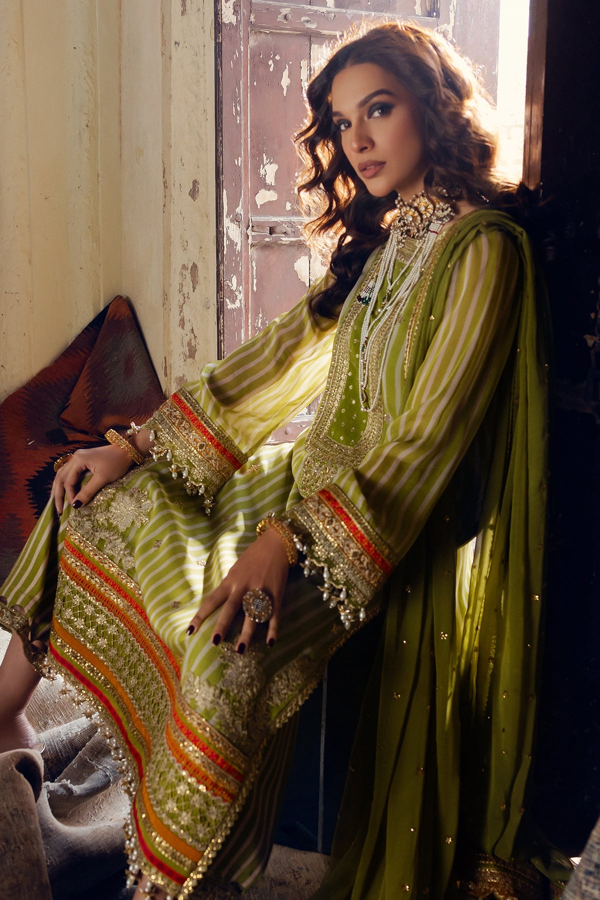 Vasal By Charizma Embroidered Luxury Chiffon Vol-03 Unstitched 3pcs