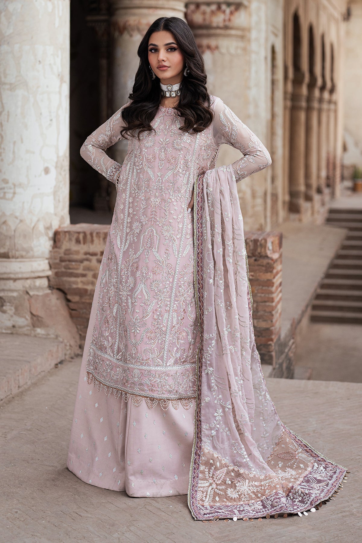 Shehnai By Zarif Embroidered Luxury Wedding Unstitched 3pcs