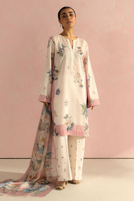 Coco By Zara Shahjahan Digital Printed Lawn Unstitched 3pcs