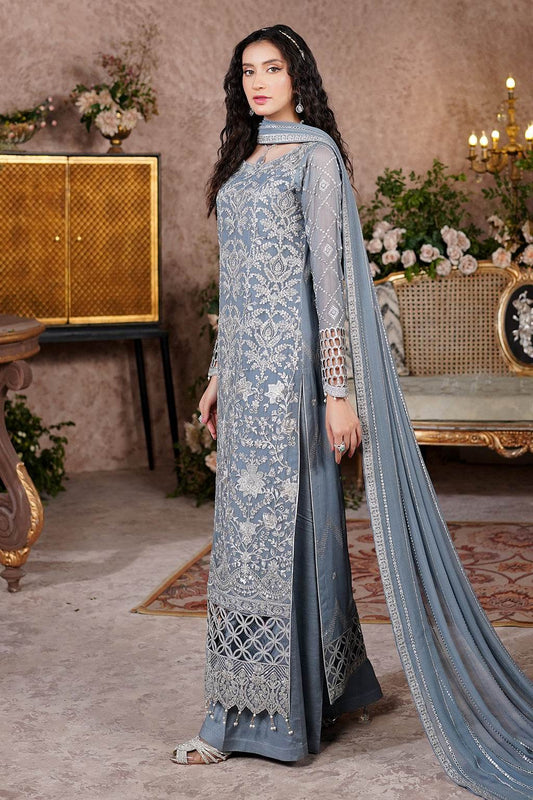 Aarzu Luxury Embroidered Vol-03 Unstitched 3Pcs - Jotey