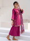 Bin Ilyas Summer Edit'25 Embroidered Lawn Unstitched 3pcs - Jotey