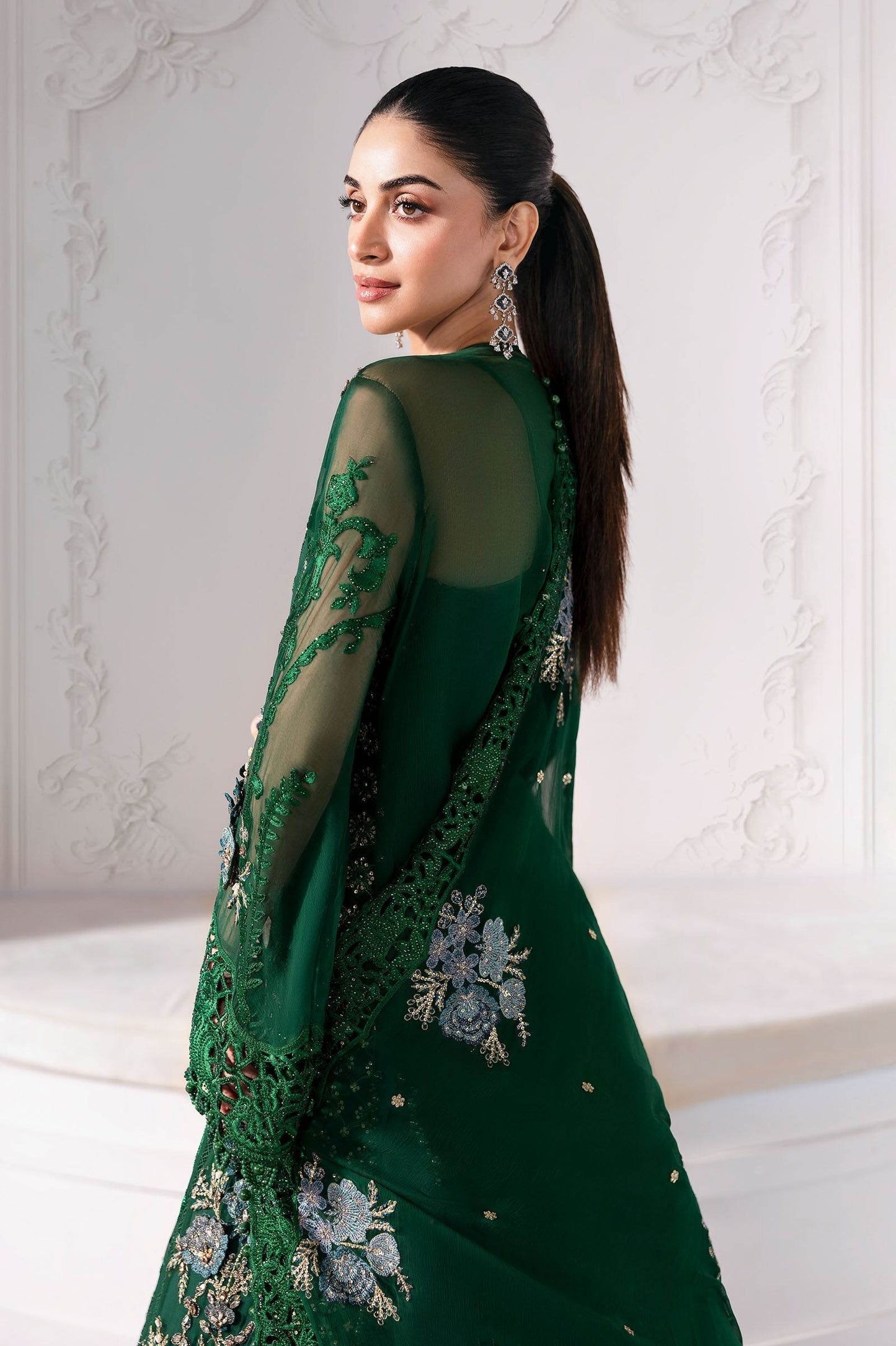 MARIA B. Embroidered Vol-30 Luxury Unstitched 3pcs - Jotey
