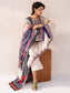 Bin Ilyas Summer Edit'25 Embroidered Lawn Unstitched 3pcs - Jotey